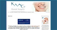 Desktop Screenshot of kmcgdentalsurgery.com